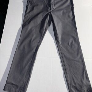 Banana Republic Charcoal Skinny Fulton Chino Dress Pants